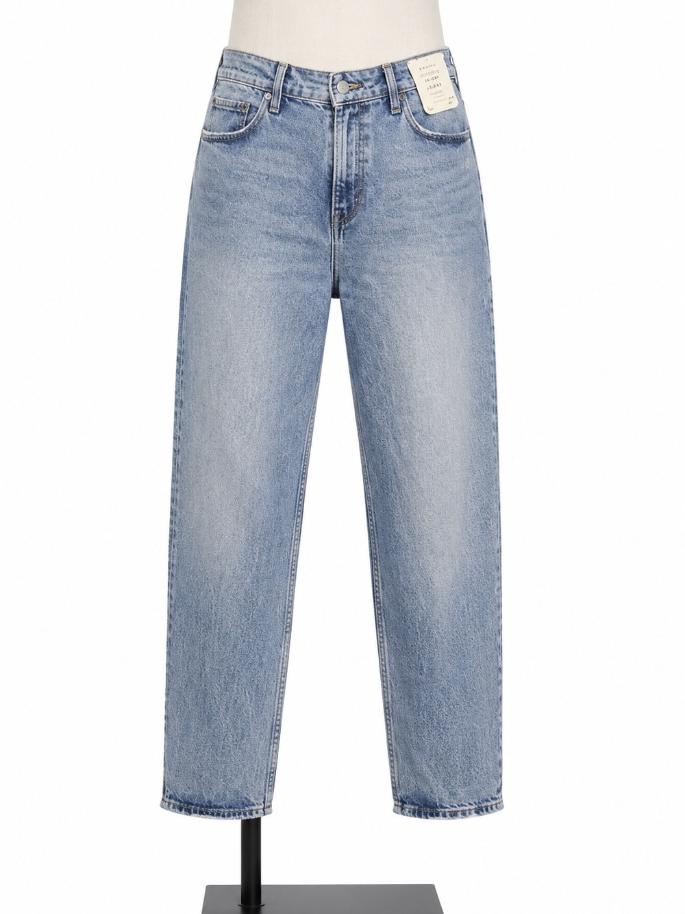 Abercrombie & Fitch 90's Skinny Jeans Size 37 Cotton Stretch Light Wash